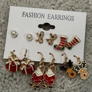 Holiday Fashion Earrings - 6 PC